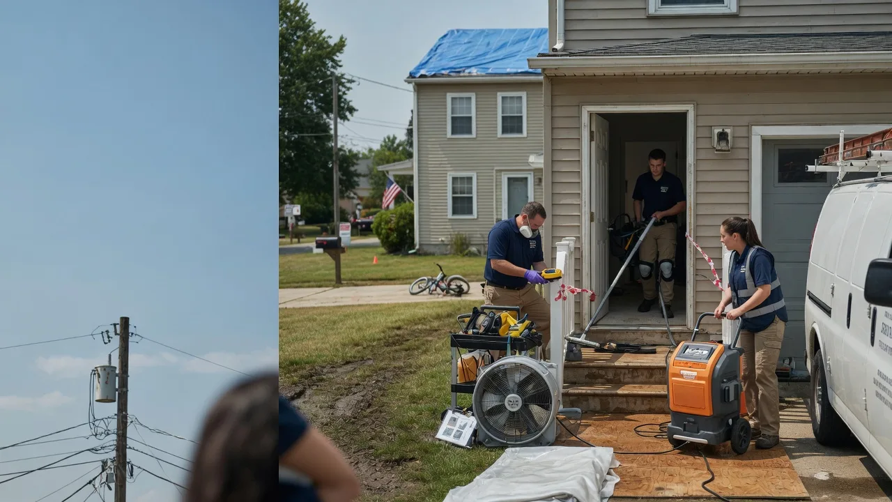 Water Damage Repair in Flat Rock, IN near me